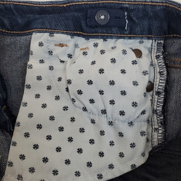 Lucky Brand Riley Short Shorts Size 14 Girls Denim Stretch Raw Hem - Picture 8 of 8